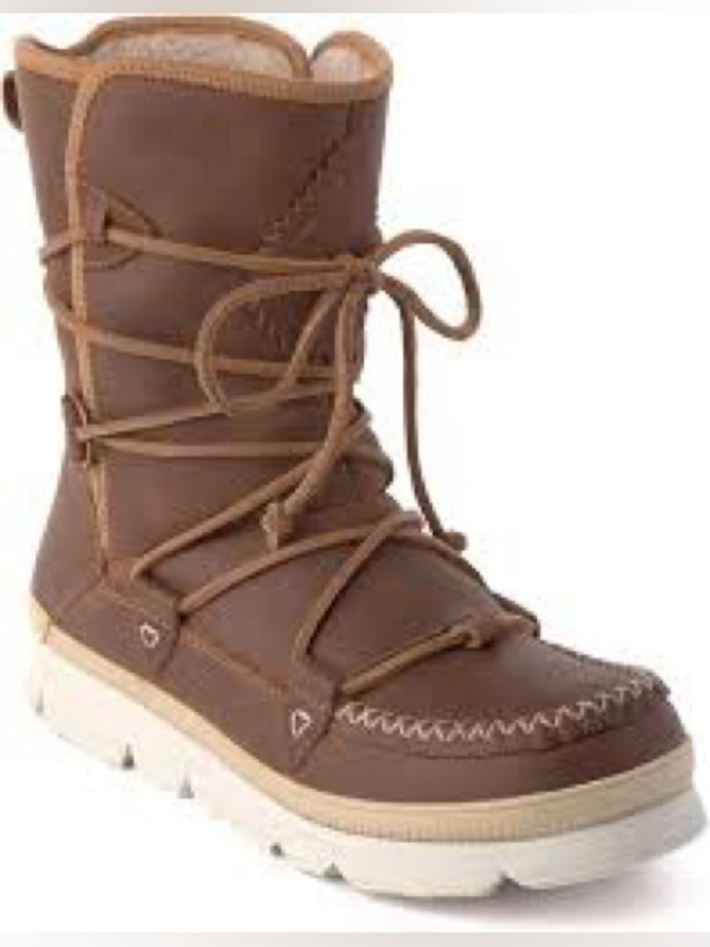 Manitobah Mukluks Women’s WP Pacific Half winter Sherpa lined leather boots